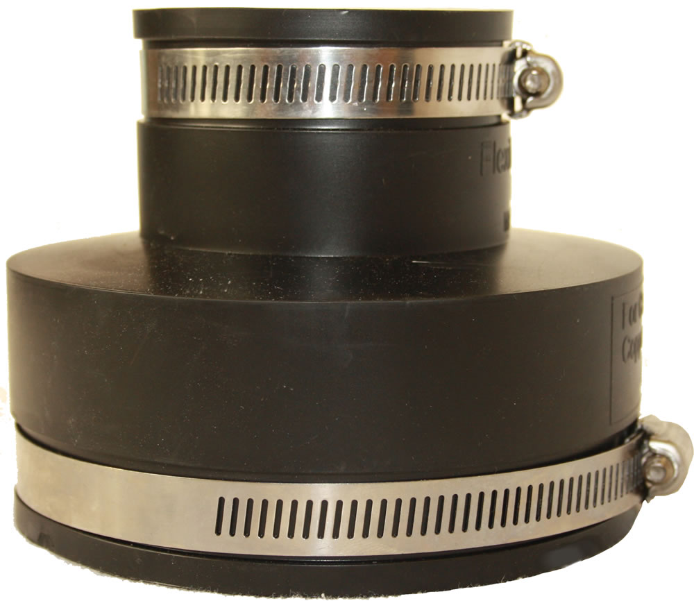 Flexible Reduzierung, elastische Gummireduzierung 110 x 63mm