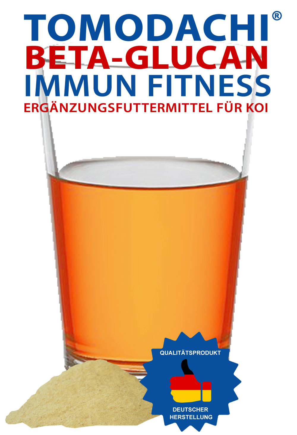 BetaGlucan Immun Fitness, frischer Koifutterzusatz für  5kg Koifutter