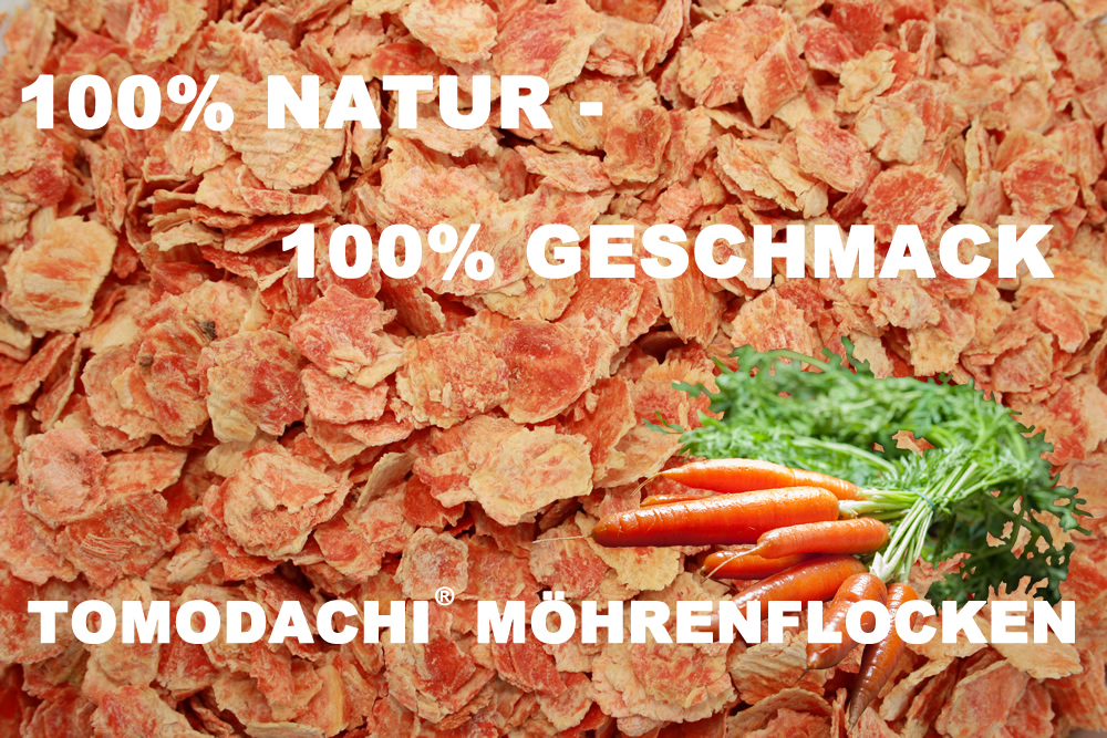 Möhrenflocken Katze, Stoffwechsel, Verdauung, Immunsystem Ergänzungsfutter, Diätfutter, 3kg