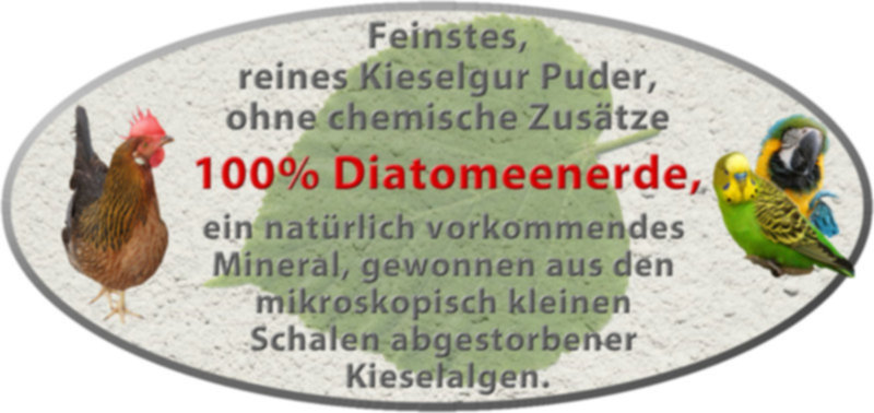 Vogelmilbenkiller Kieselgur, Anti-Milbenpulver, Milbenpuder, Tomodachi Milbenfrei 10L