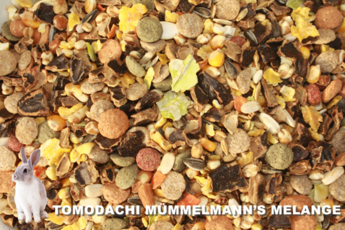 Kaninchenfutter, Hasenfutter pelletfrei - Mümmelmanns Melange 5kg Eimer