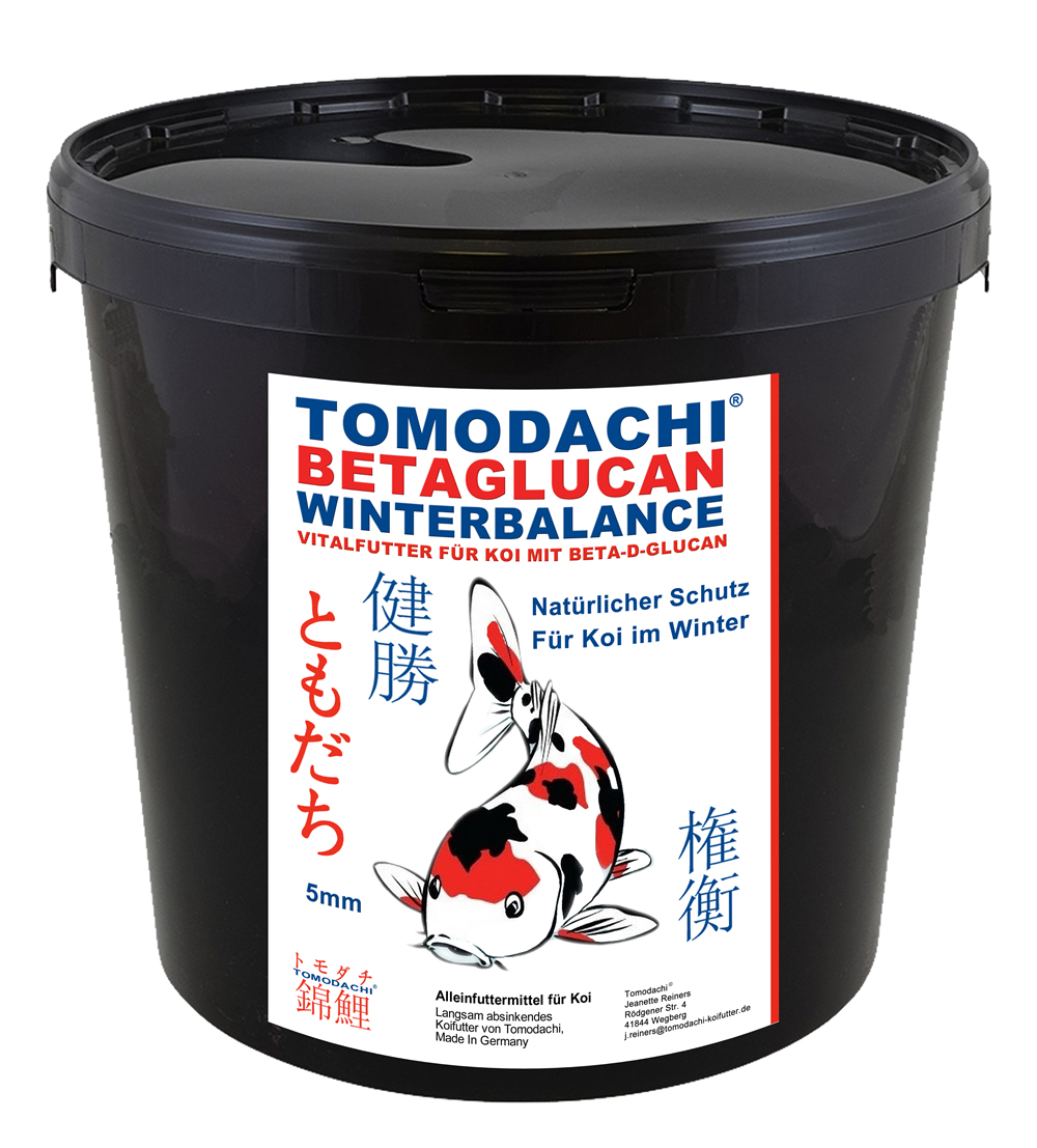 Winterfutter Koi, Betaglucan Koifutter, Immunschutz, Koigesundheitsfutter, Winterbalance 5mm 3kg